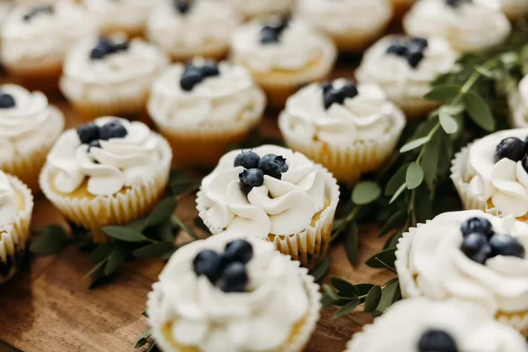 Lemon blueberry cupcakes